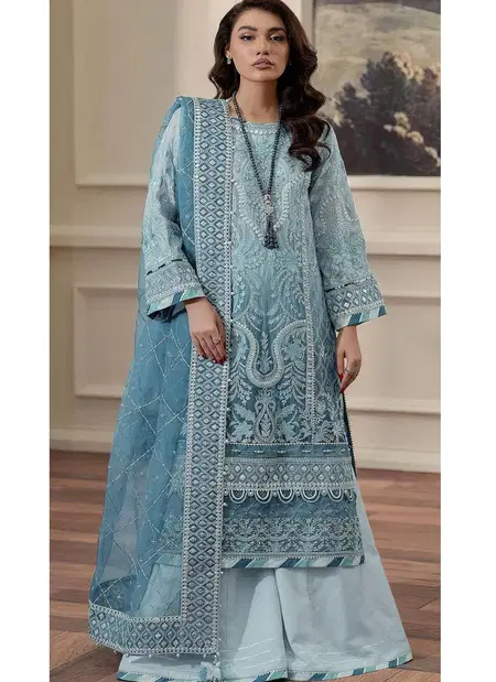 Zaha 014 And 015 Georgette Pakistani Salwar Suit Wholesalers In Surat

